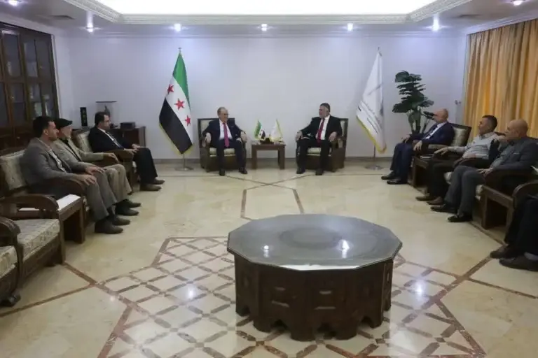 A delegation from the Board of Trustees of the University of Mari visited the Ministry of Higher Education and Scientific Research